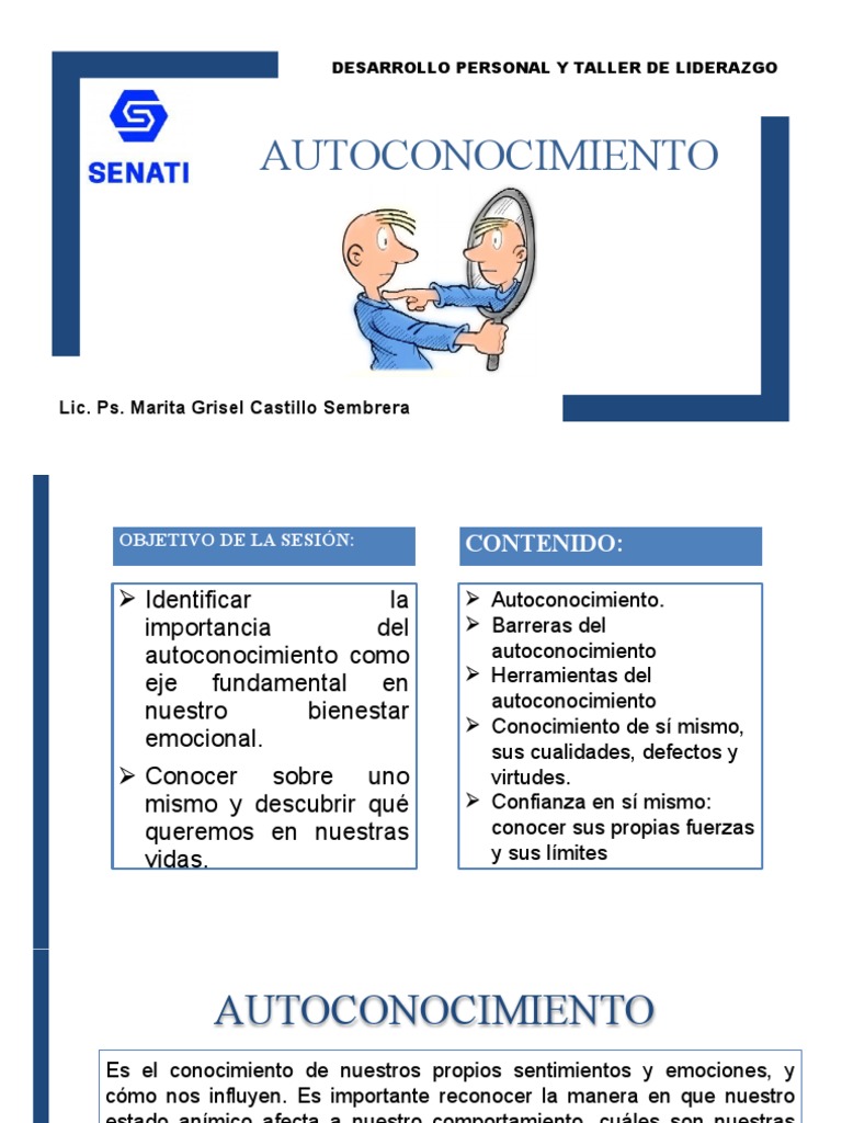 Unidad 4 - Autoconocimiento | PDF | Relaciones personales, crianza y ...
