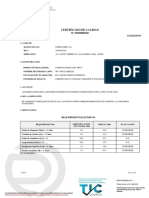 Certificado Cemento Portland Tipo I - 28.02.2023
