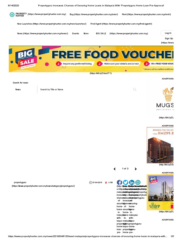 Propertyguru Increases Chances of Securing Home Loans in Malaysia With