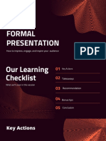 FORMAL PRESENTATION ENGAGE AND INSPIRE