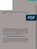 Excelentíssimo Senhor Doutor Juiz de Direito Da - Vara Cível Da Comarca de Arujá - SP