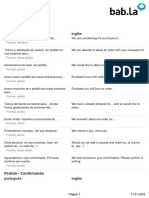 Bab - La Frases Pedido Portugues Ingles PDF