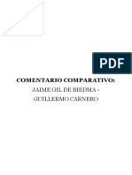 Comentario Comparativo Gil de Biedma-Carnero PDF