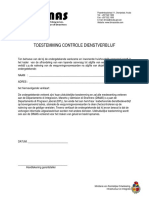 Toestemming Controle Dienstverblijf PDF