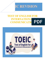 TOEIC - Intermediate Time Vocabulary Set 4 PDF