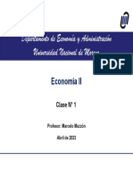 UNM Economía II Unidad #2 Introducción Micro Neoclásica PDF