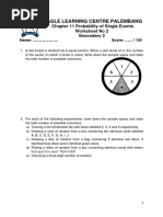 Ws 2 Probability of Single Events PDF