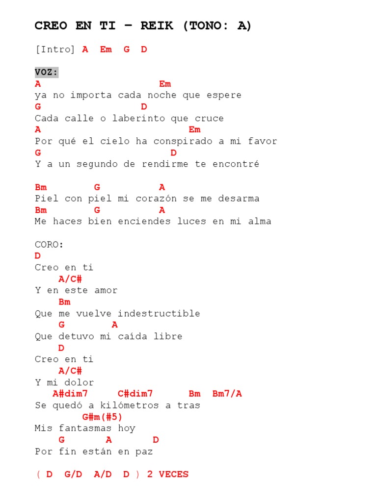 Letra de 