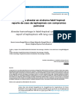Hemorragia Alveolar en Síndrome Febril Tropical PDF
