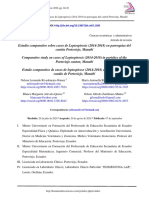 Estudio Comparativo Sobre Casos de Leptospirosis (2014-2018) en Parroquias Del PDF