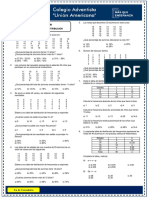 Separata - Tablas de Distribución - 1ro Sec - SR PDF