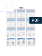 Calendario de Planificacion Semanal