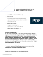 A Tica Da Santidade (Lio 7) PDF