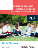 Plaquette DUT CS GESTION URBAINE 2016 PDF