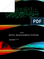 Presentation (Hotel Management System)