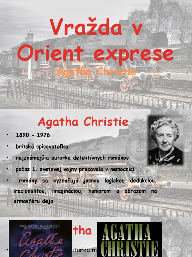 24 Agatha Christie Vrazda V Orient Exprese Pdf