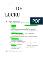 Ciotârcă Ana - Paula - FIȘĂ DE LUCRU Piata Financiara