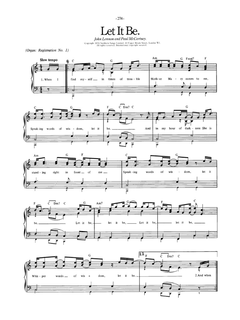 Let it Be | PDF