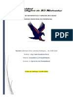 Parcial 4 - Ejercicios de Probabilidad