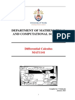 MAT1141 Notes 2023 PDF