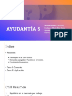 Ayudantía 5 Macroeconomía (Pauta Completa)