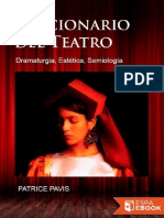 Diccionario - Del - Teatro Patrice Pavis - PDF