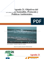 Tema 7. Agenda 21. Objetivos Del Desarrollo Sostenible, Protocolo y Políticas Ambientales