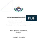 Estrategias RH Clínica Ortopédica