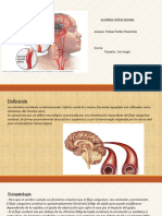 ACV: Síntomas y exámenes del accidente cerebrovascular