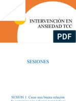 Intervención en Ansiedad TCC