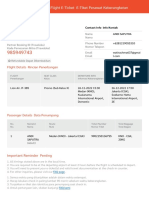 E-Tiket Pesawat Keberangkatan PDF