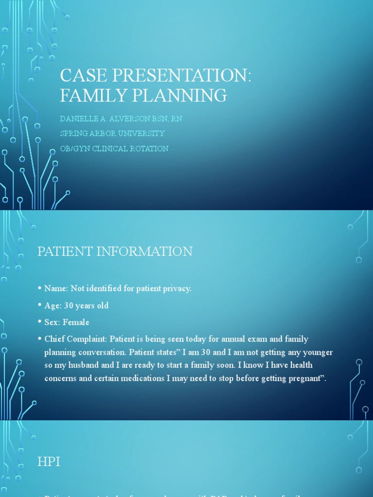 Obgyn Case Presentation | PDF | Wellness | Science & Mathematics