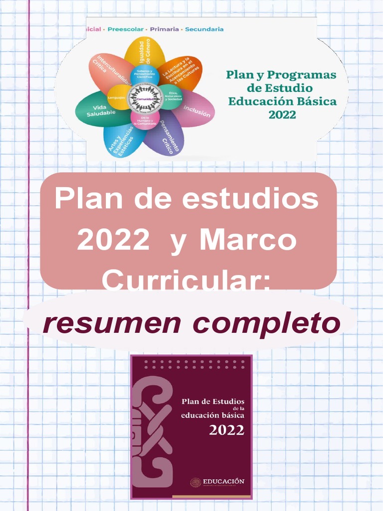 Resumen del Plan de Estudios 2022 | PDF