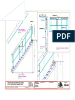 Plano Detalles de Escalera y Baranda PDF