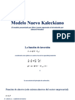 11, Modelo Nuevo Kalecki - Marc Lavoie