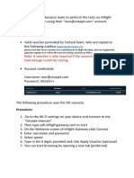 Maintenance Tests On Inflight Gateway - Procedure R2 PDF