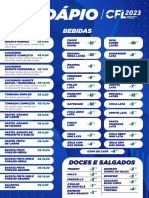 Grupo Arena - Cardápio CFL 2022 PDF