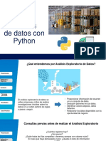 Análisis Exploratorio - Tratamiento de Datos PDF