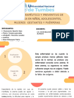 Trabajo de Exposicion - Manejo Terapéutico y Preventivo de La