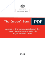 TheQueensBenchGuideJune 2018