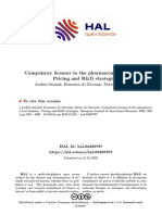 Compulsory Licenses in The Pharmaceutical Industry PDF