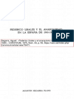 Federico Urales y el anarquismo español 1910-1920