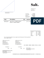 Salt Mobile Invoice