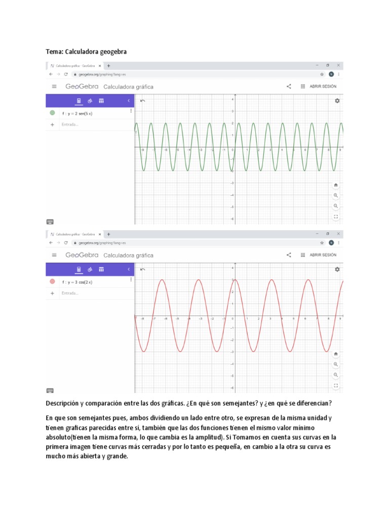 Calculadora geogebra pdf