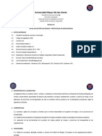 Silabo de Gestion de Riesgos y Protocolos de Bioseguridad PDF