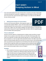 Fact Sheet Keeping Autism in MindPDF PDF