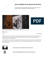 DIF Capitalino Queda Al Cuidado de Los Bienes de Octavio Paz - Proceso PDF