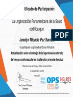 Certificado Hearts Paz Joselyn PDF