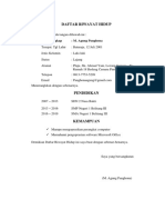 Daftar Riwayat Hidup 1 PDF
