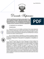Decreto Supremo Reglamento Ley SERUMS PDF